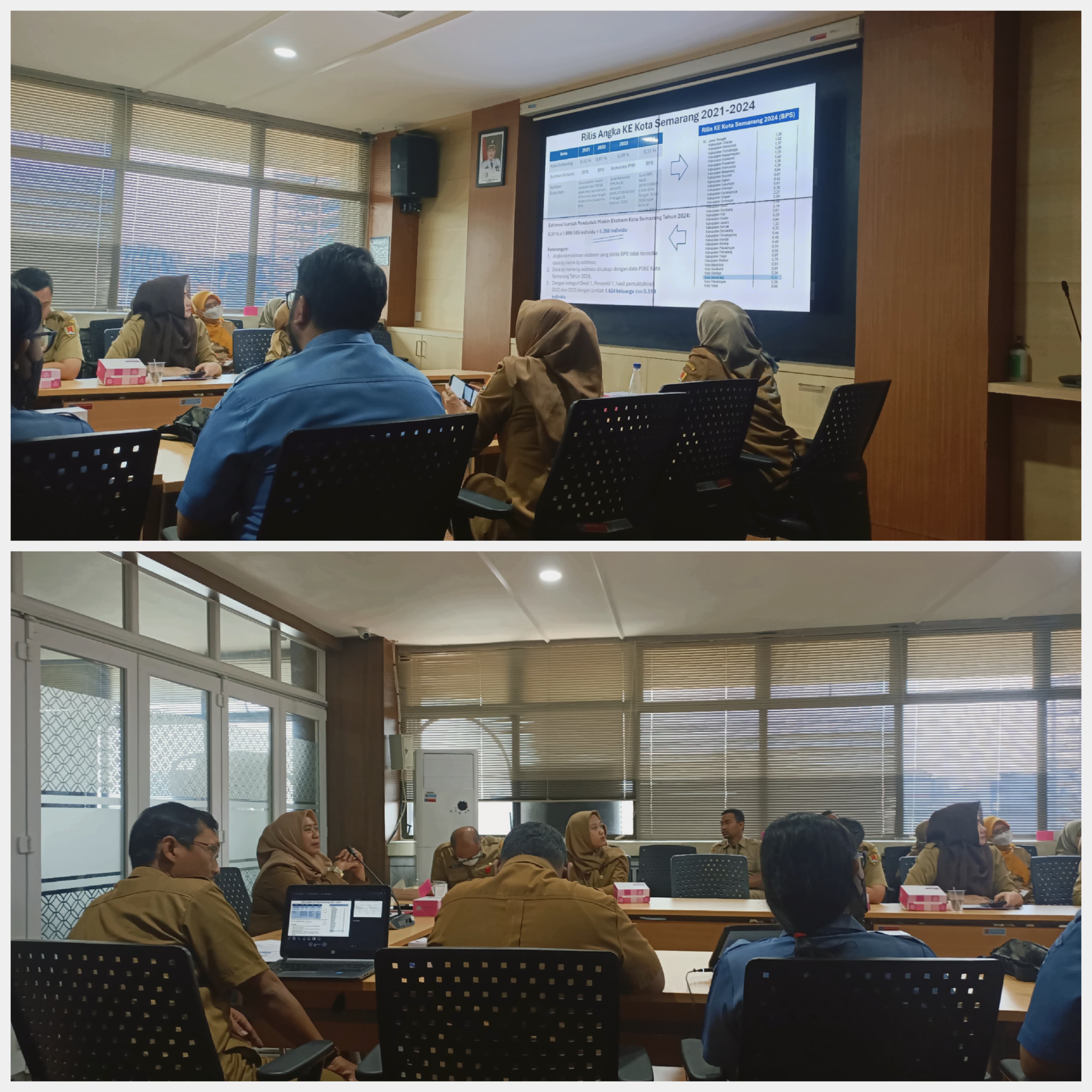 Rapat Koordinasi Rencana Percepatan Penghapusan Kemiskinan Ekstrem Tahun 2025